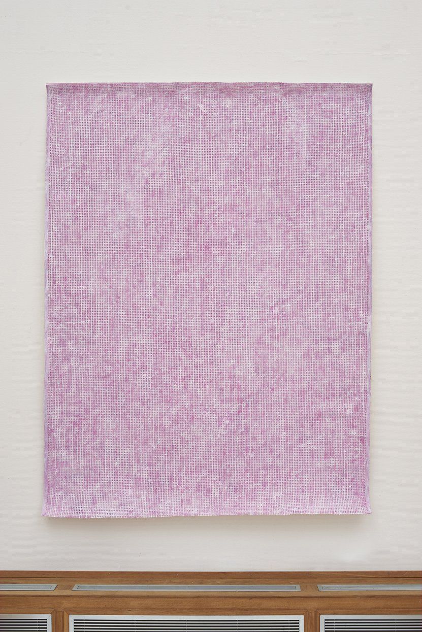 Monochrome Painting Magenta