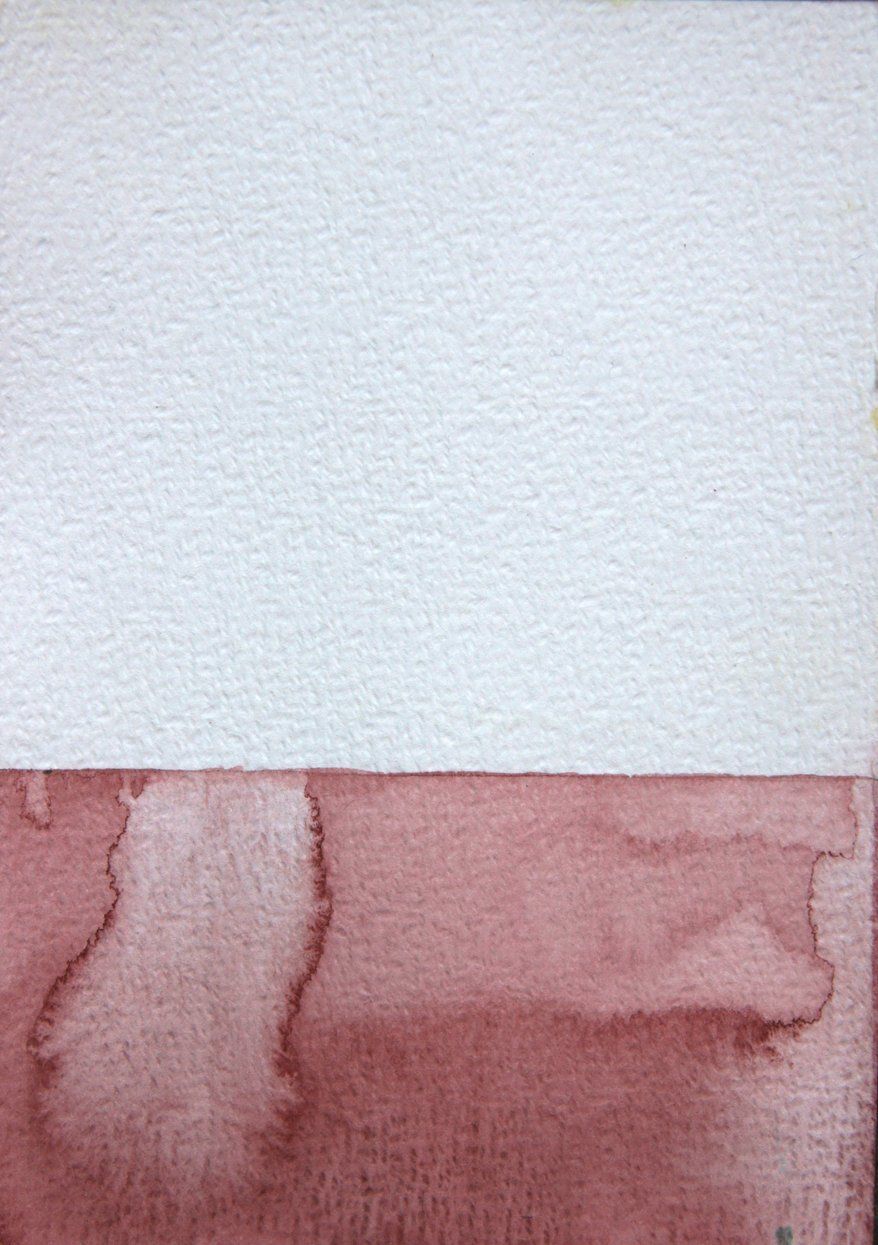 Aquarel watercolour indian red