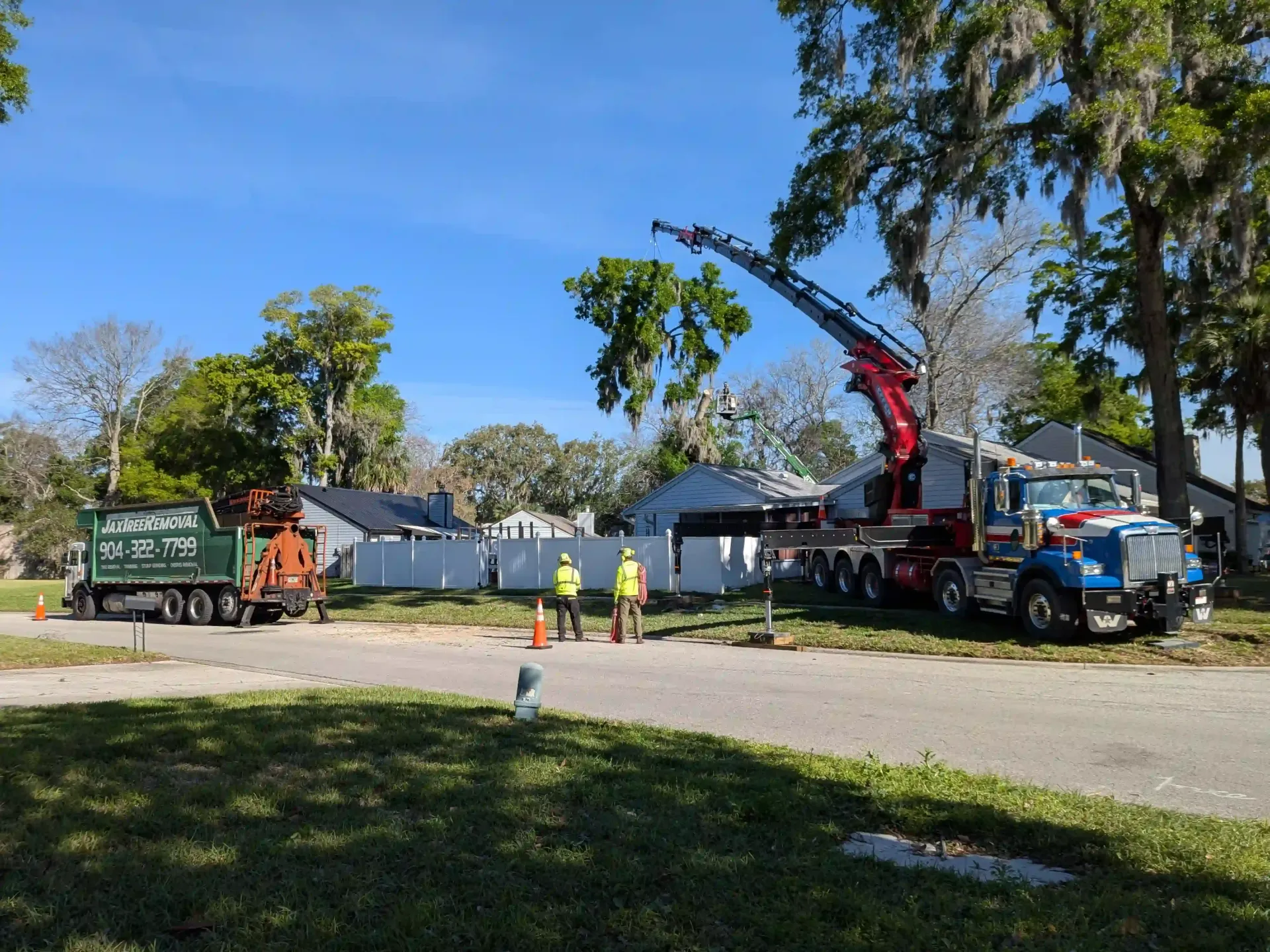 Crane Service Tree Removal Service