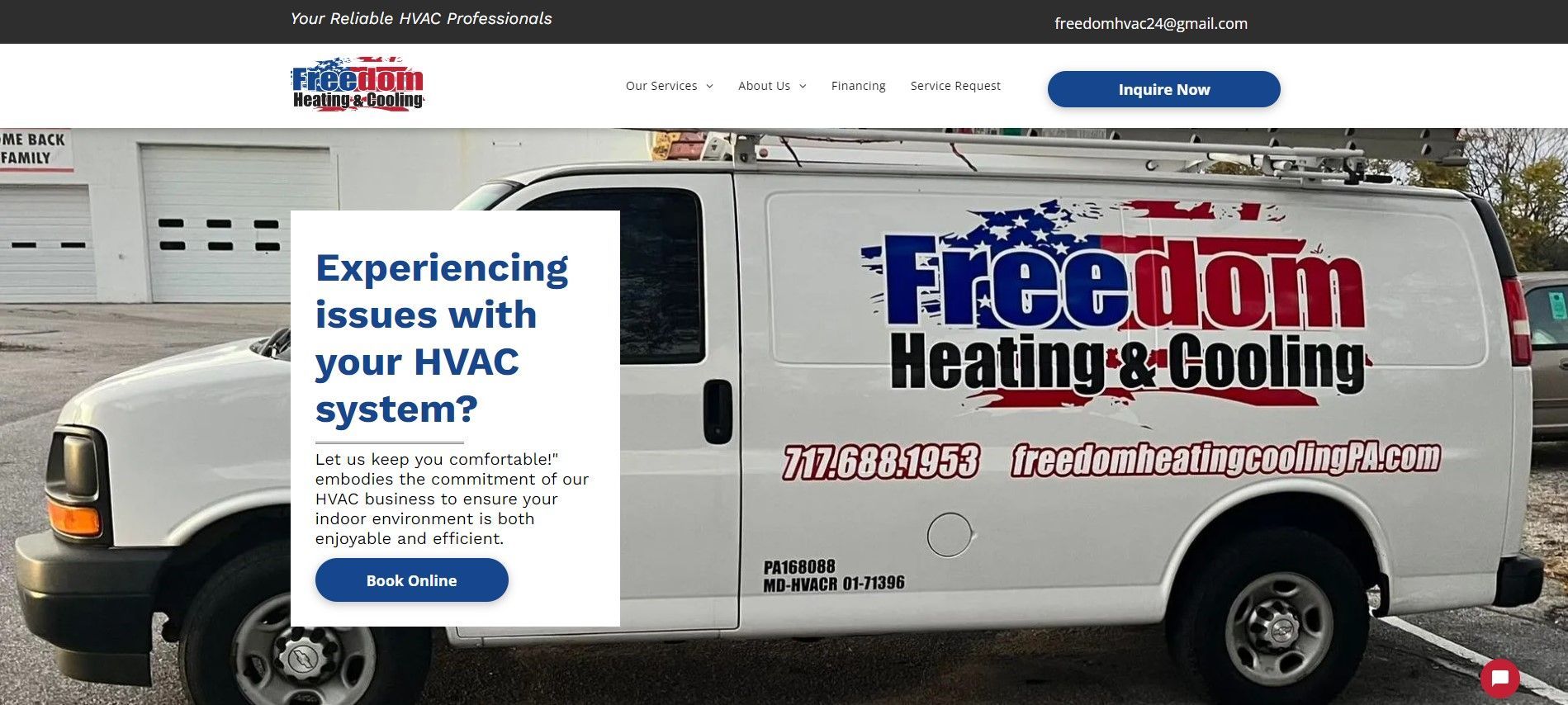 HVAC System Installation, Freedom Comfort Services LLC