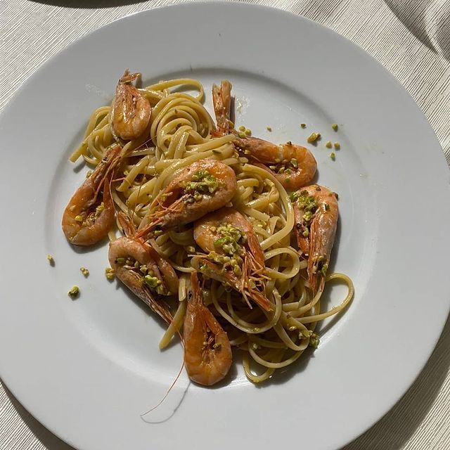 spaghetti ai gamberi