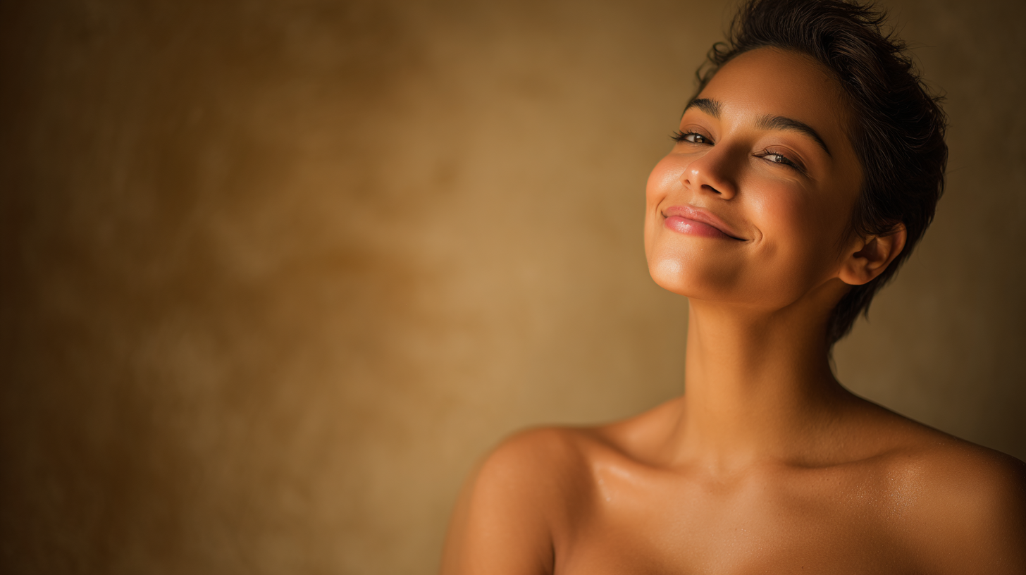 Woman showing results after Radio Frequency treatment in Springfield, MA