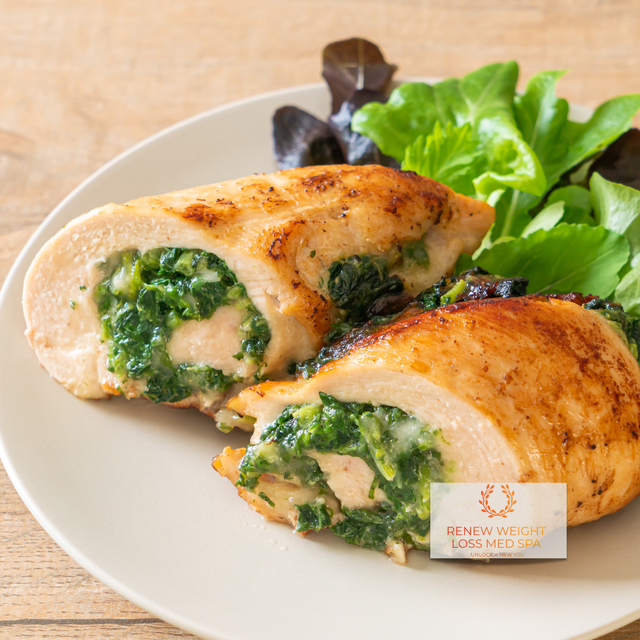 Spinach and Feta Stuffed Chicken Breast: A Flavorful and Healthy Recipe