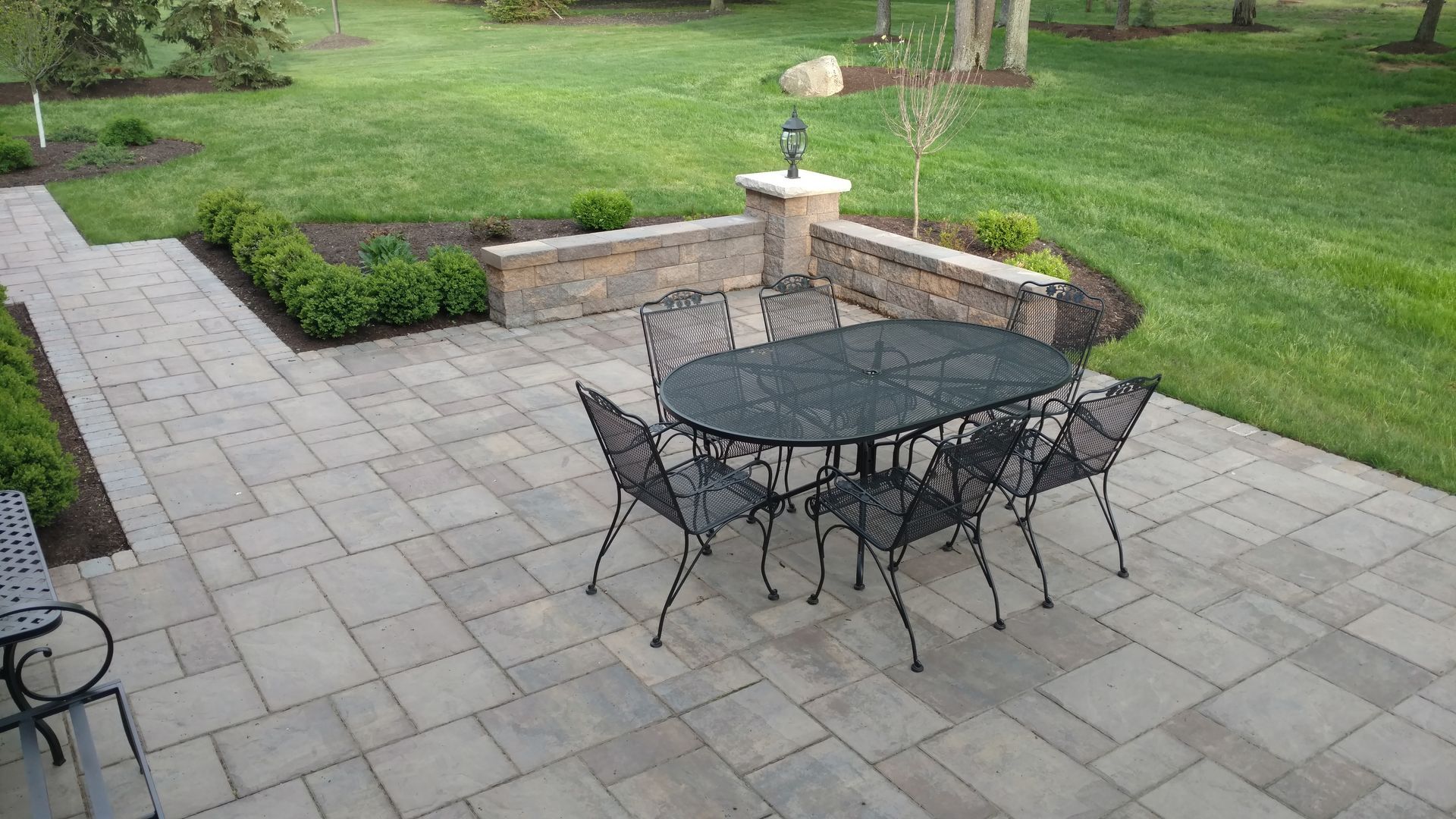Paver Patio Install