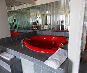 Red Heart Shaped Jacuzzi-Hotel-Pittsburgh, PA