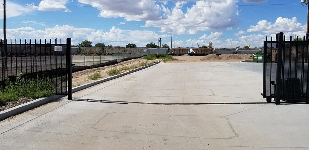 Sliding Gates — Black Iron Slidable Gates in Albuquerque, NM