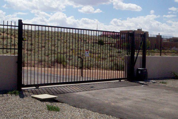 Professional Access Control Gate Installation — High Steel Gate of a House in Albuquerque, NM
