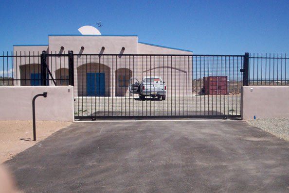 Access Control Gate Company — Sliding Gate of A House in Albuquerque, NM