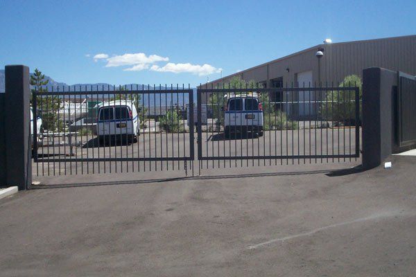 Expert Access Control Gate Company — Swing Gate of a House in Albuquerque, NM