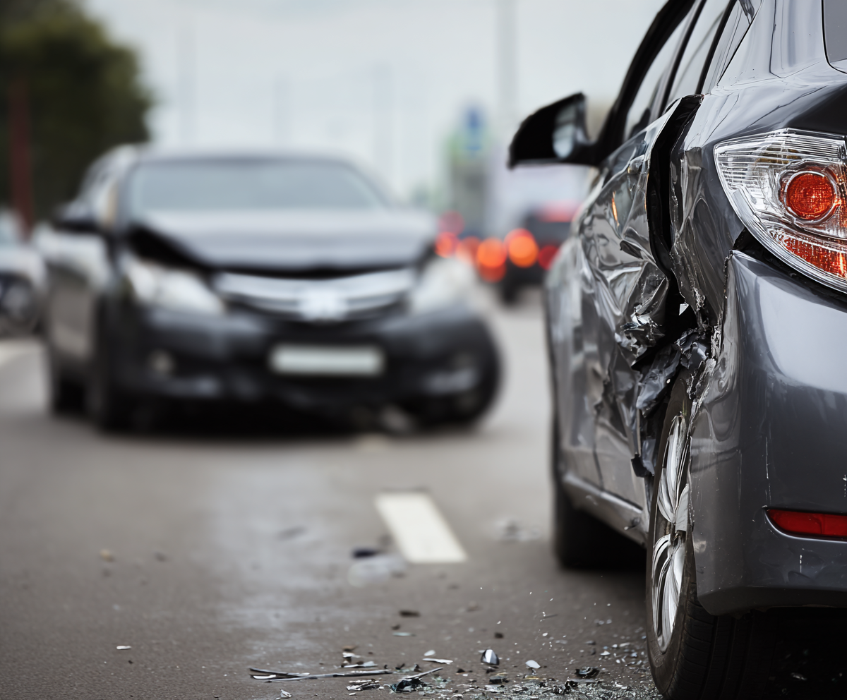 car accident by a driver with no insurance in Connecticut