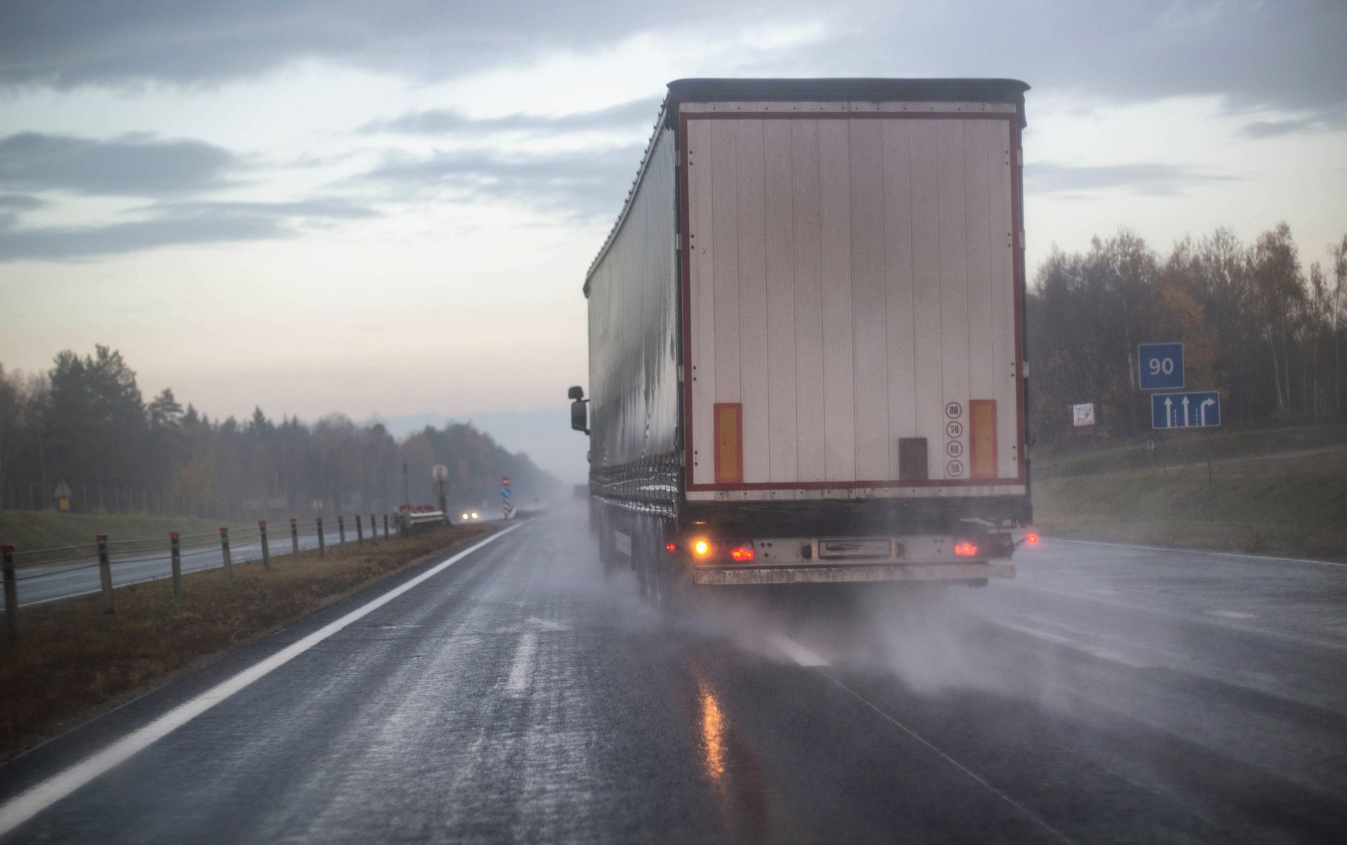 truck accident in Enfield, CT