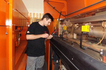 laser system repair technician