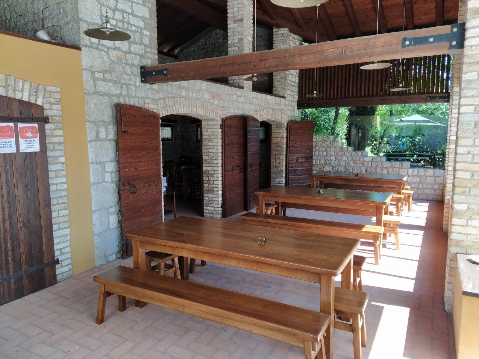 Spazi esterni dell'Osteria Pascon foto 6