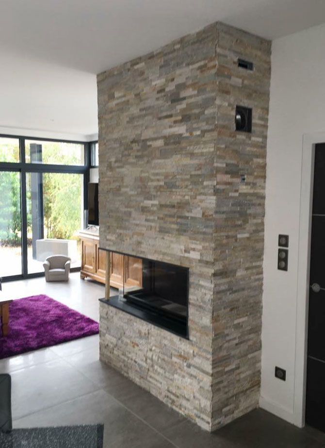 cheminée sur mesure