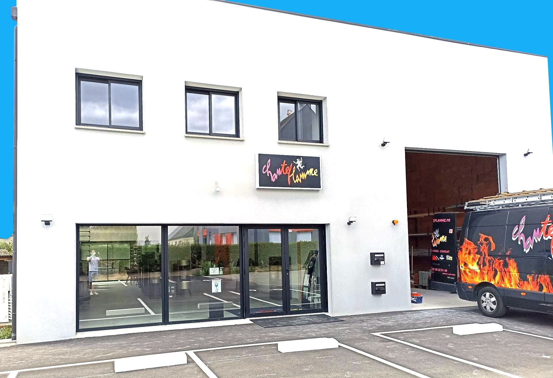 magasin devanture chanteflamme