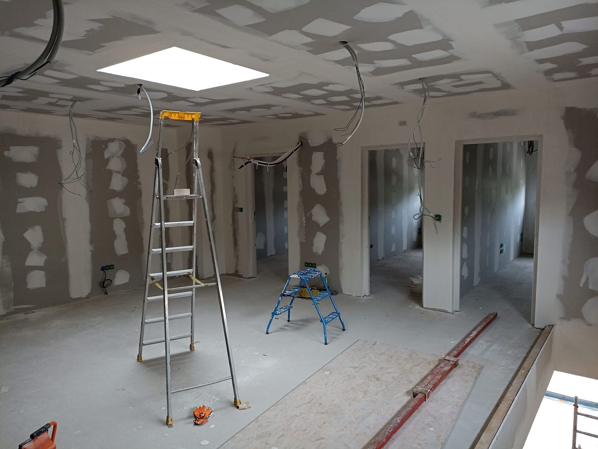 Prestation de plâtrerie