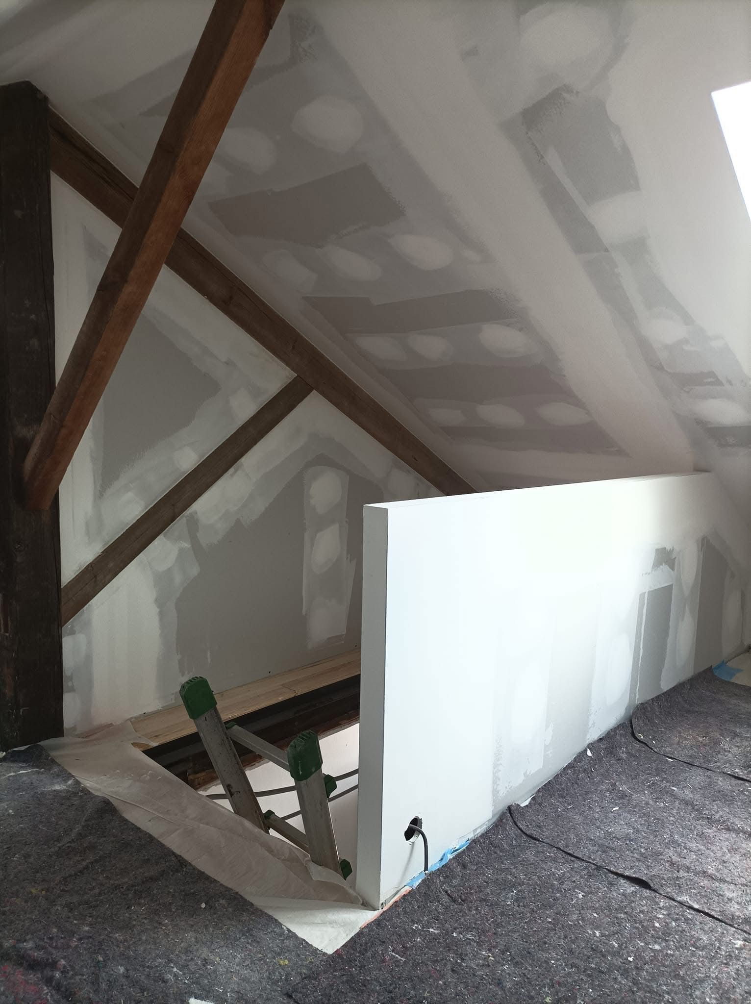 Prestation de plâtrerie