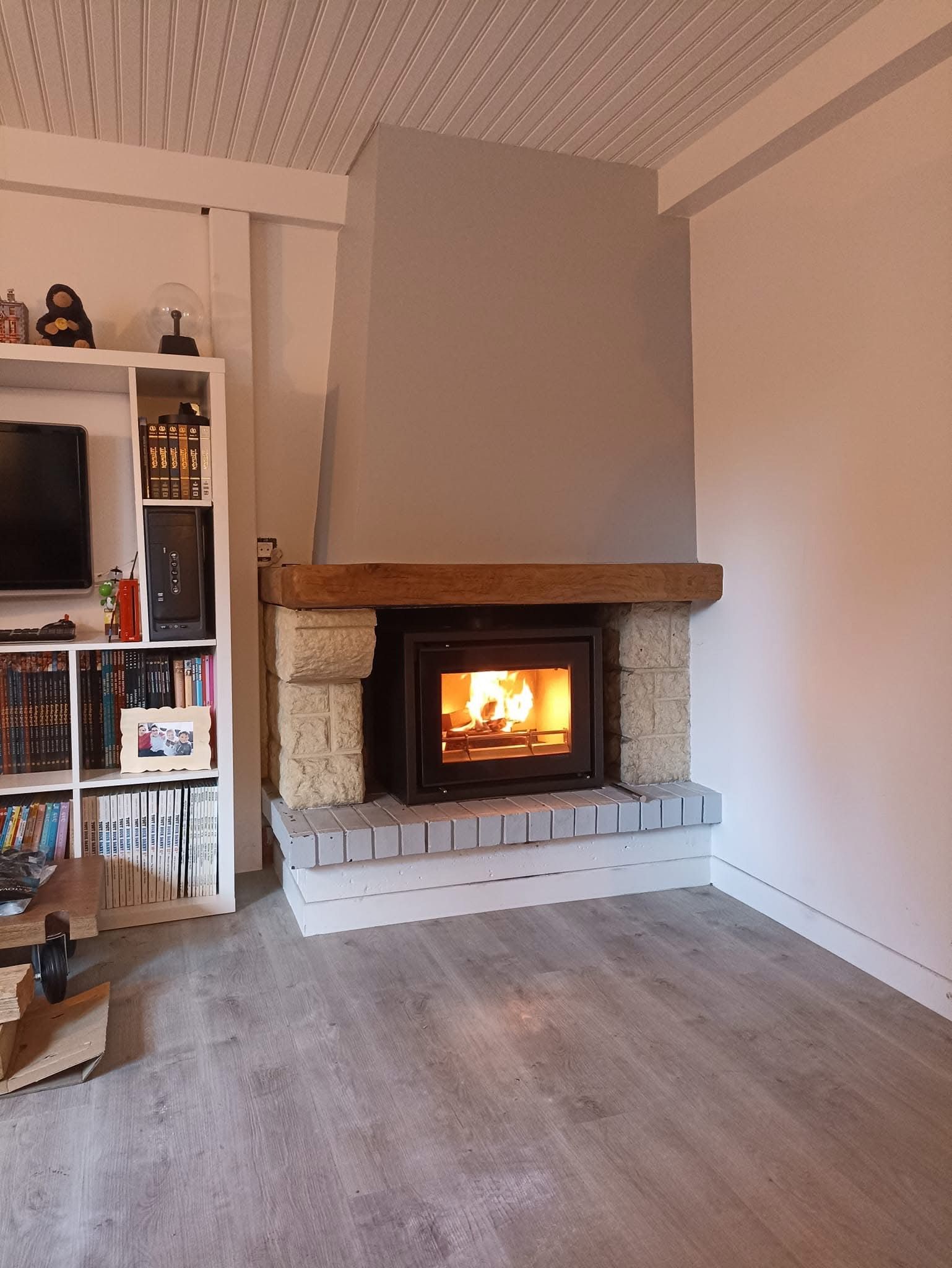 Insert dans cheminée existante