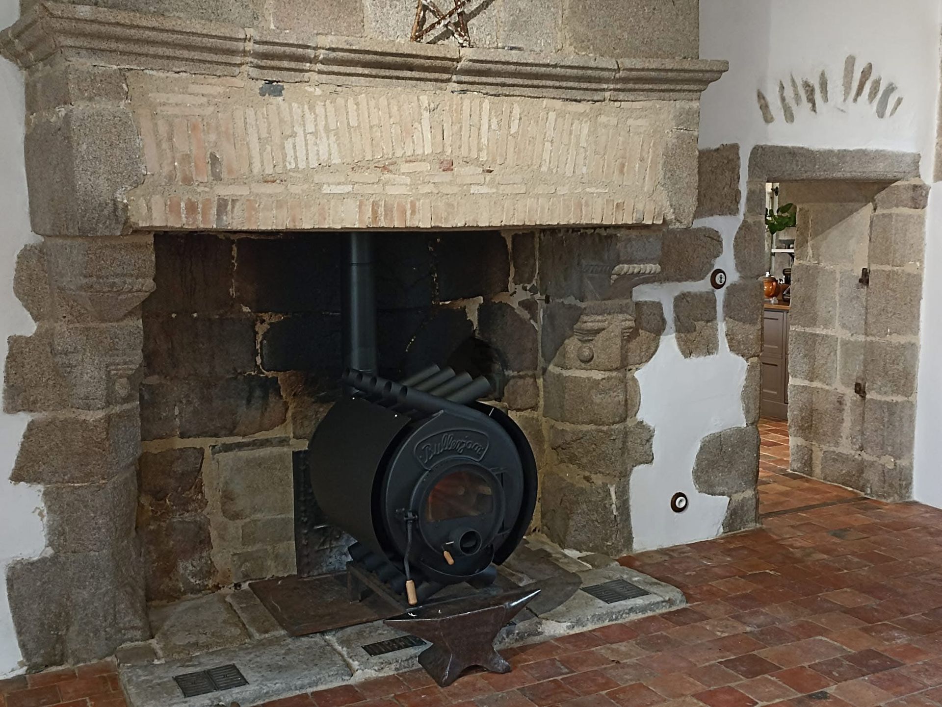 Insert dans cheminée existante