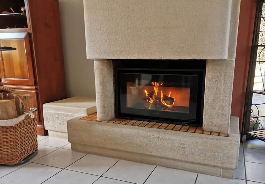 Insert dans cheminée existante