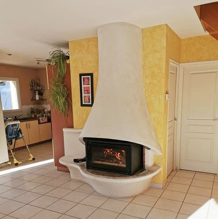 Insert dans cheminée existante