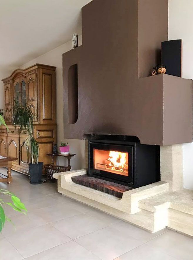 Insert dans cheminée existante