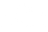 Logo for R & R General Contractor. Dark grey roof with white trim over navy blue text on a white background.