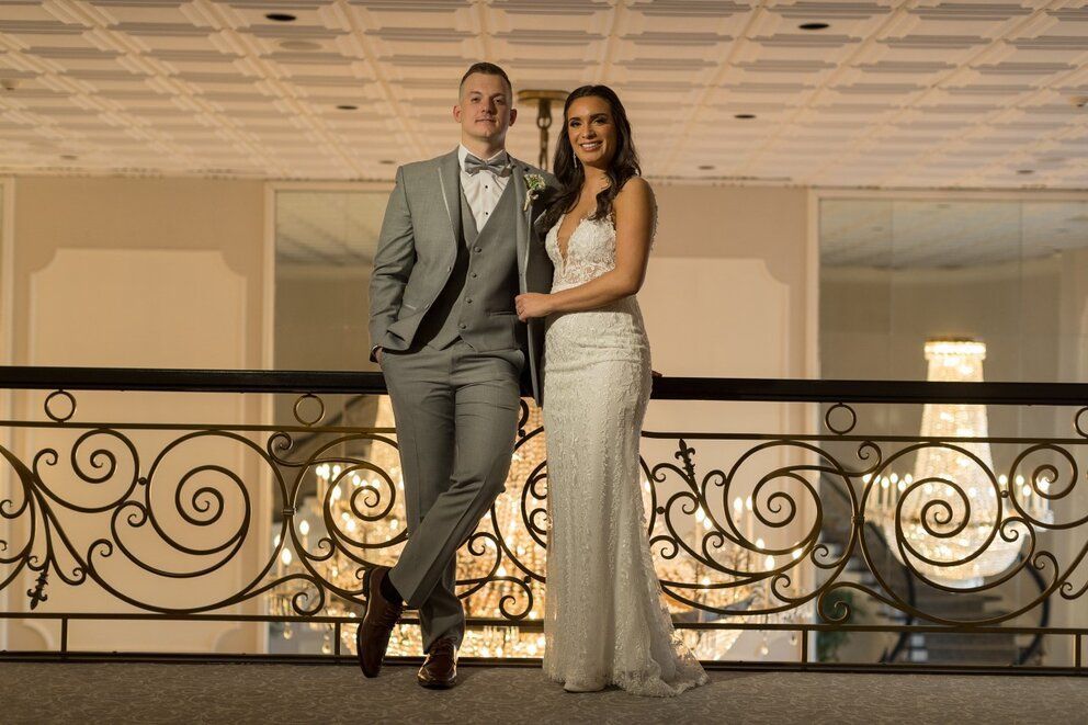 Bride and Groom Staircase