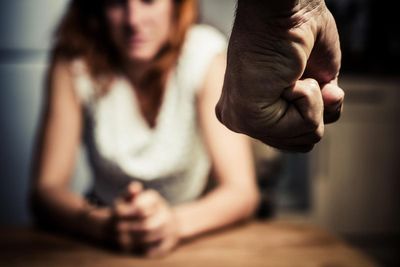 Domestic Violence — A Man Closing his Fist in Canton, OH