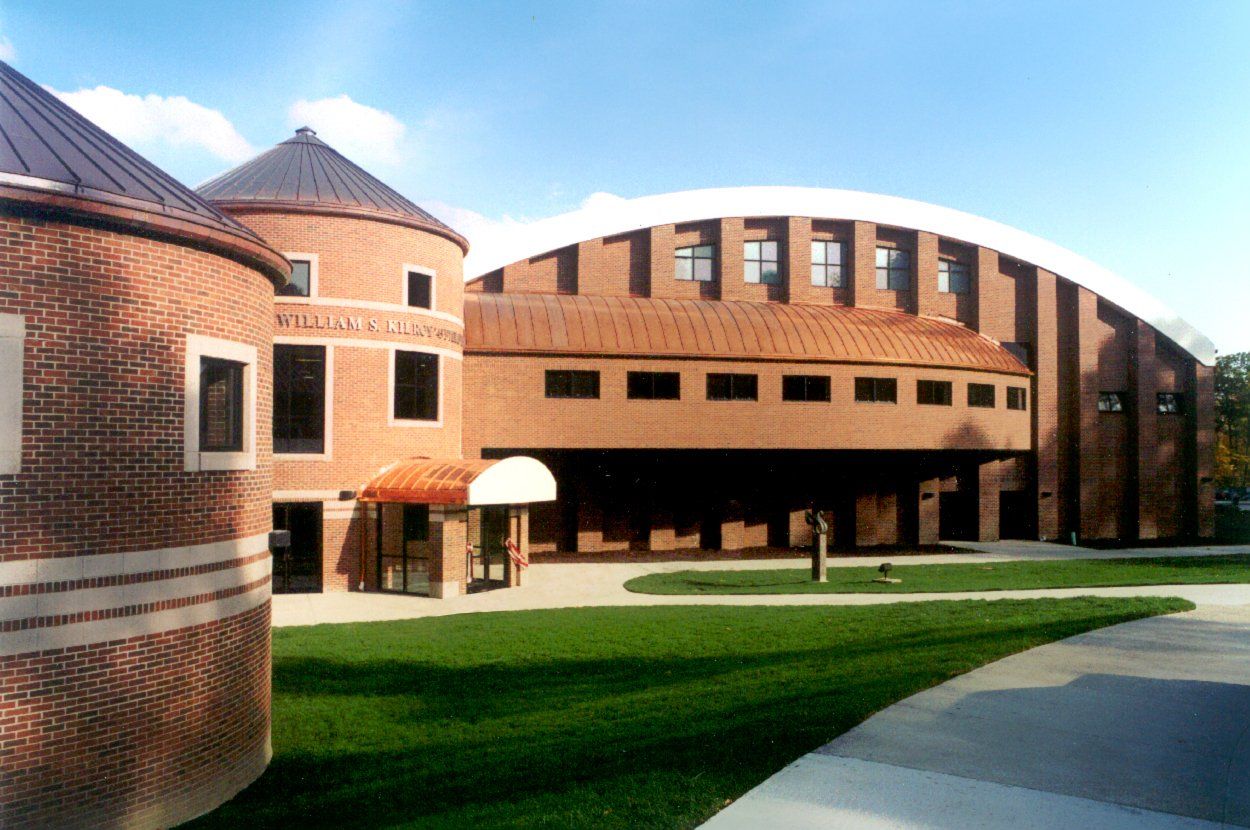 A large brick building with the word williams on it