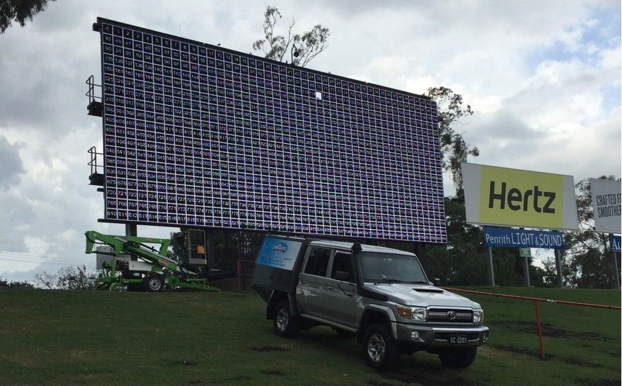 Highway LED Screen — The Entrance, NSW — Altona Electrics