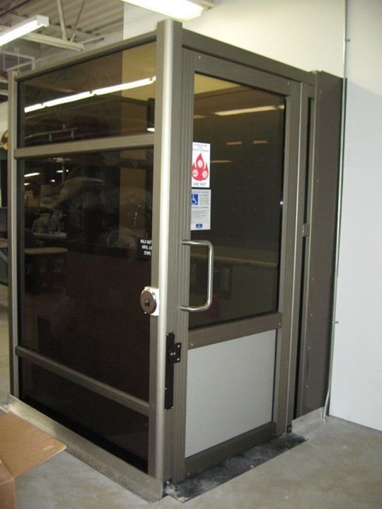 Glass Wheelchair Elevator — Burnsville, MN — Access Lifts