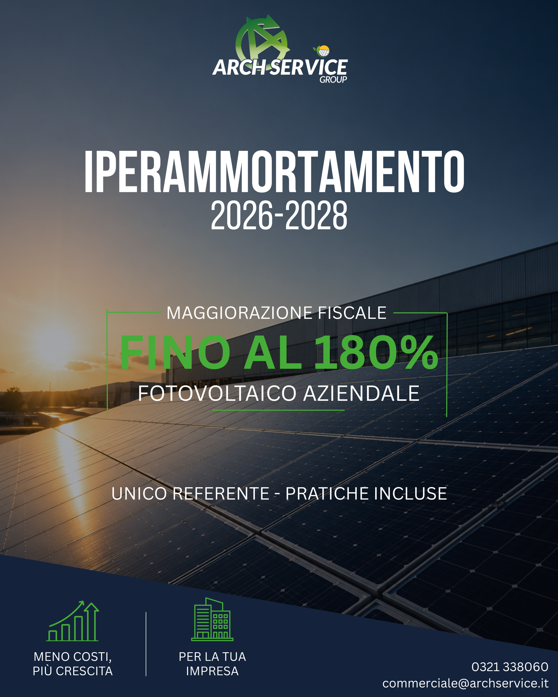 iperammortamento fotovoltaico novara azienda