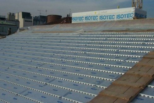 materiale edile, isolante per tetti