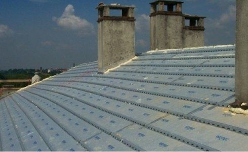 materiale edile, isolante per tetti isotec