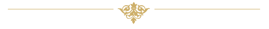 Gold, ornate, diamond-shaped logo on a white background.