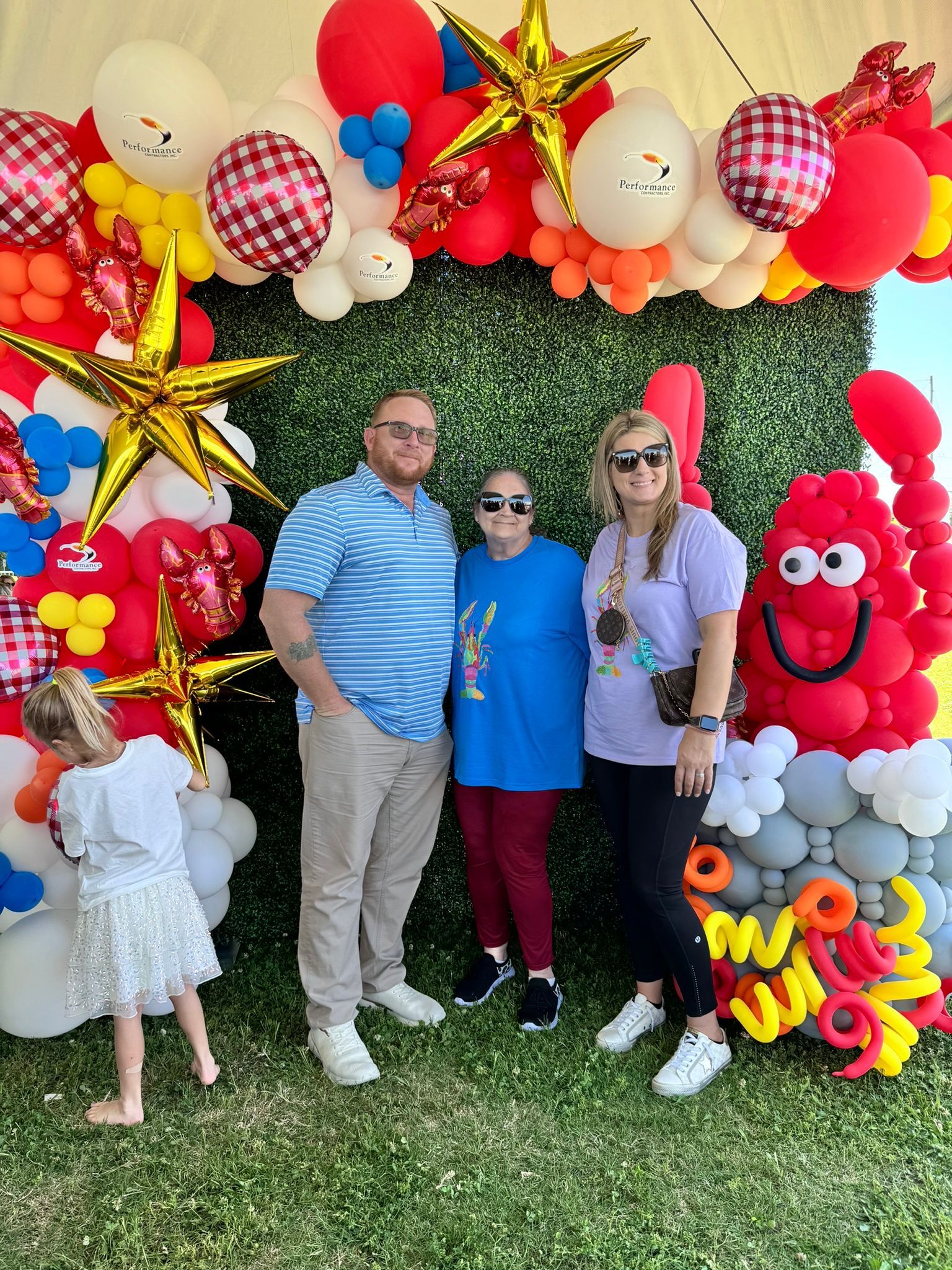 Company Crawfish Boil Photo op