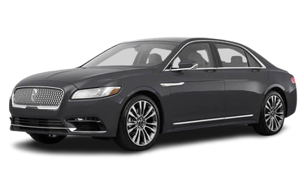 Black Mercedes-Benz S-Class sedan.