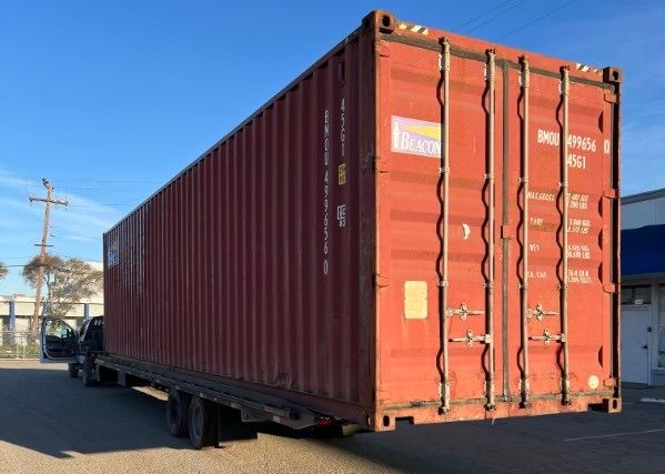 shipping container delivery