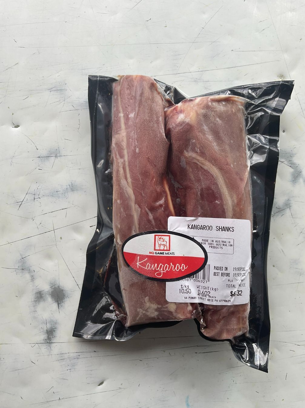 Kangaroo Shanks — Game Meat Butcher in Currajong, QLD