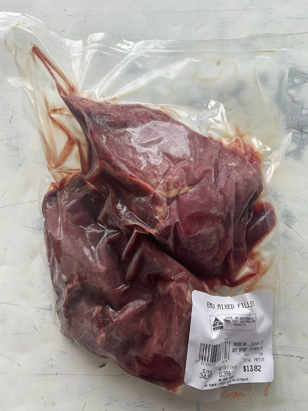 Emu Mixed Fillets — Game Meat Butcher in Currajong, QLD
