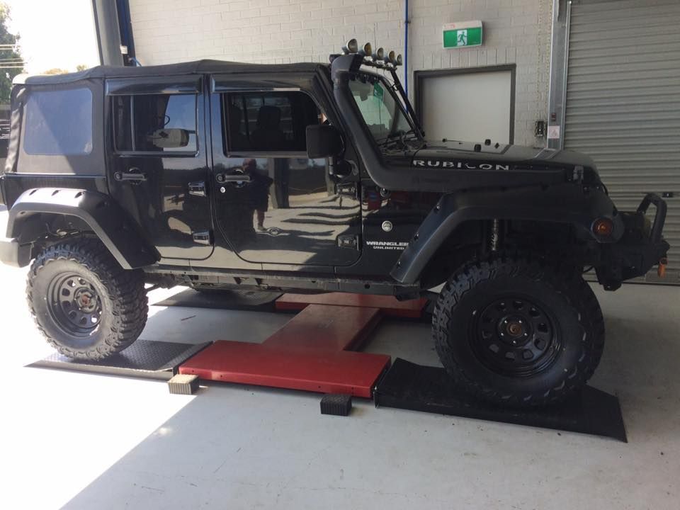 Black On A Ramp — Tyre Master Albury In East Albury, NSW