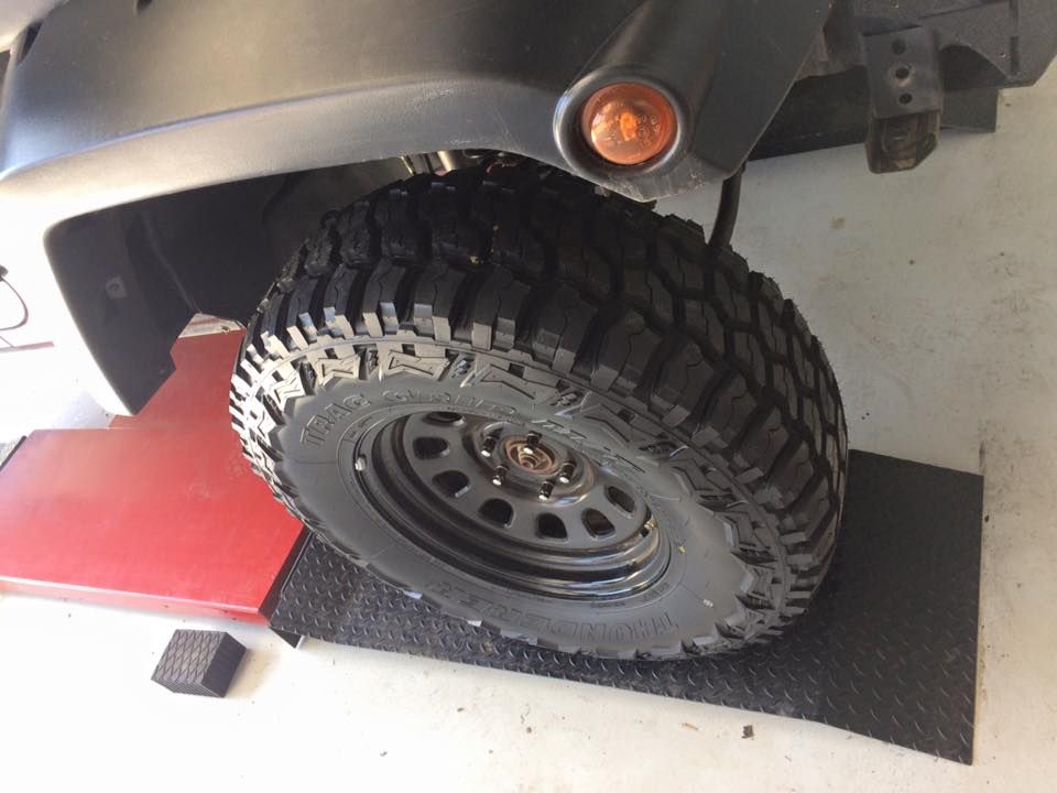 Close Up Of A Tyre On A Jeep — Tyre Master Albury In East Albury, NSW