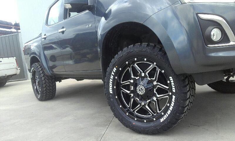 4WD Car With Black Wheels And Tyres — Tyre Master Albury In East Albury, NSW