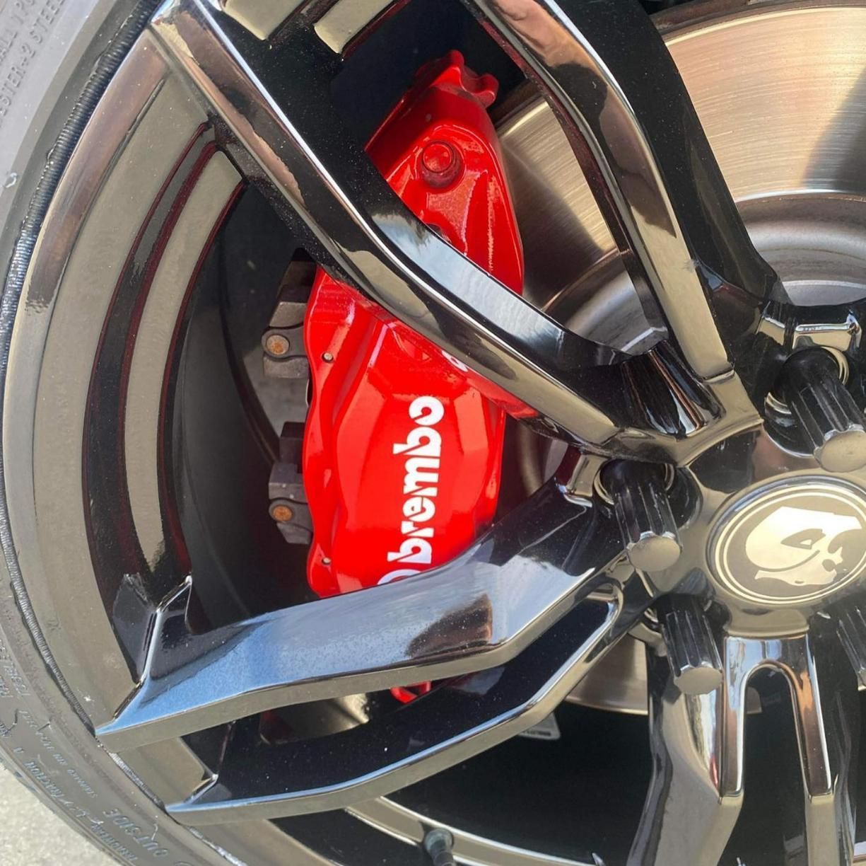 Big Brembo Calipers On A Wheel — Tyre Master Albury In East Albury, NSW