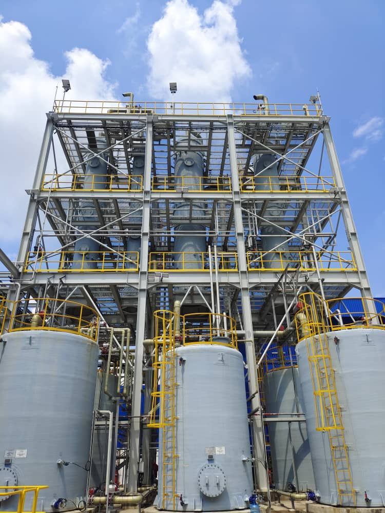 Chemical Process Plant Thermoplastic PVC, CPVC, PP, FRP, HDPE, PVDF, ECTFE & PTFE