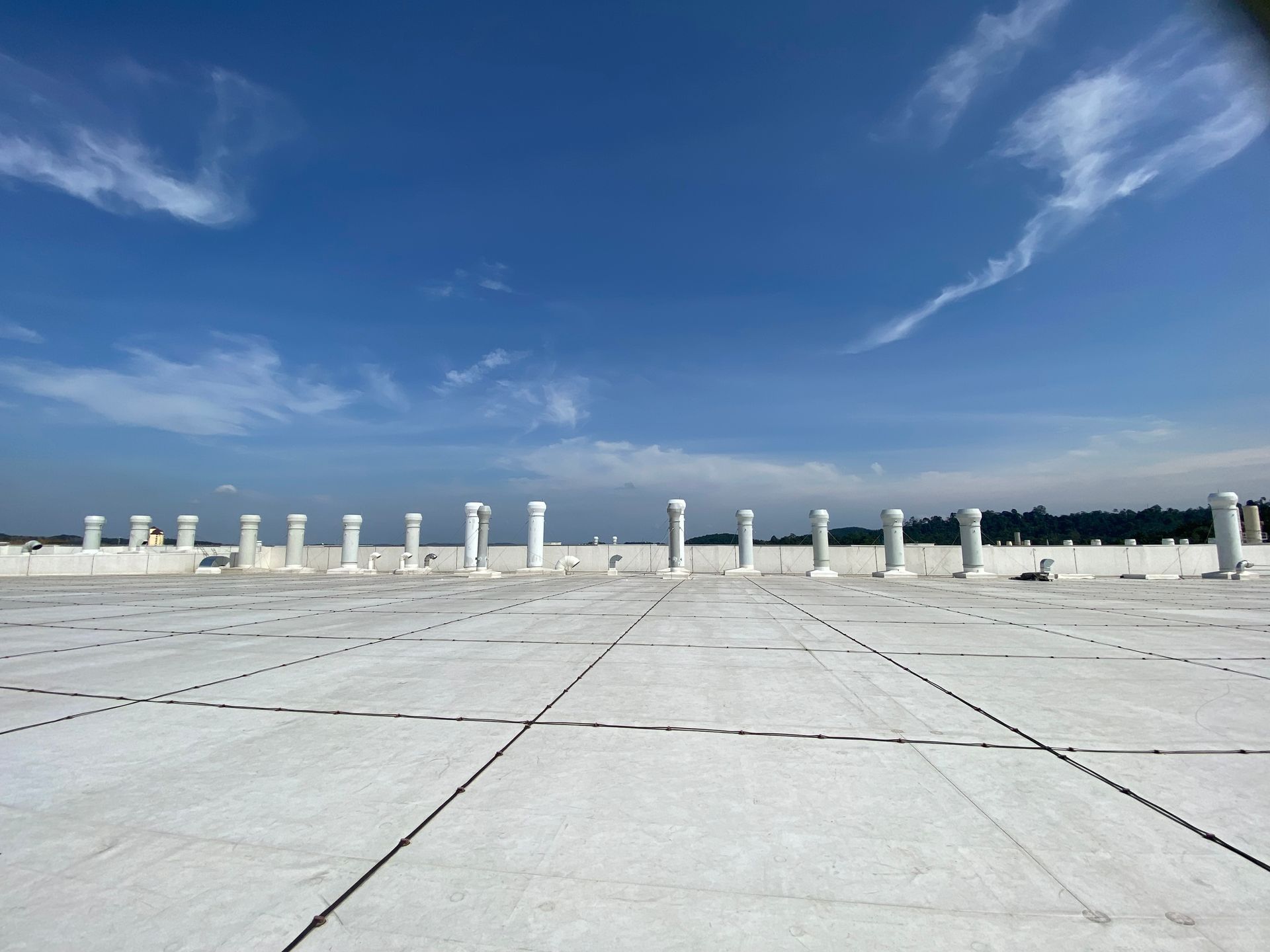 Above Roof Stack with Rain Cap