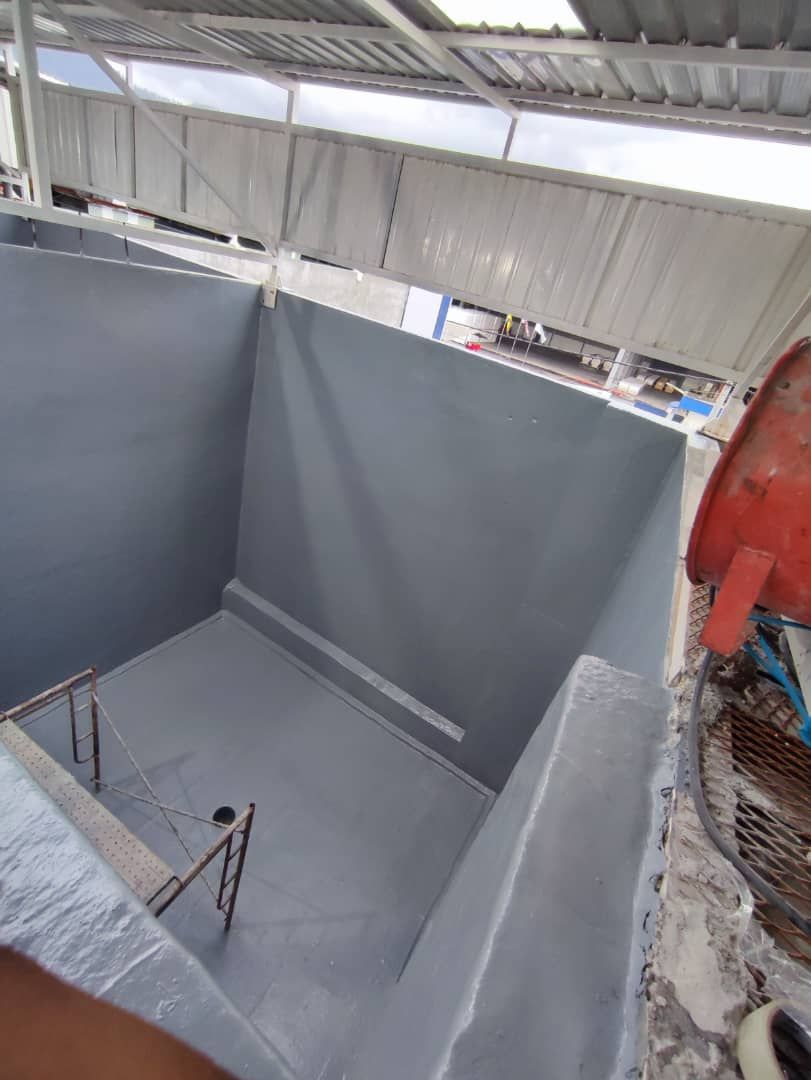 Sump Pit Fiberglass (FRP) Lining