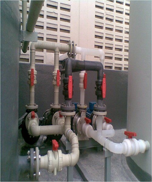 Piping pp pvdf  Thermoplastics Material