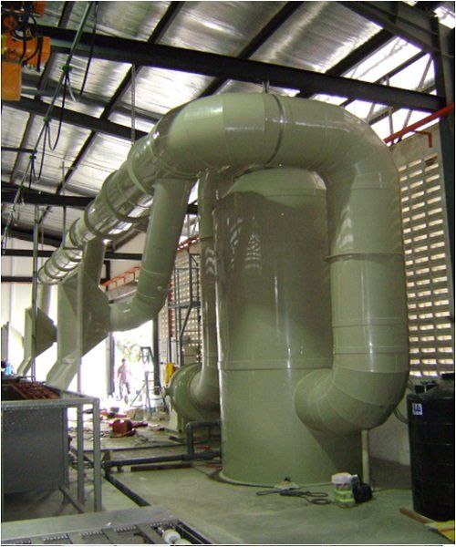 Air Pollution Control System Polypropylene (PP) Scrubber System